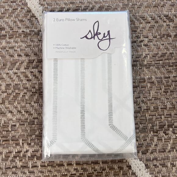 Sky Home Euro Sham Set - Picture 2 of 5